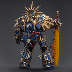 JOYTOY Roboute Guilliman poseability supports diorama setups