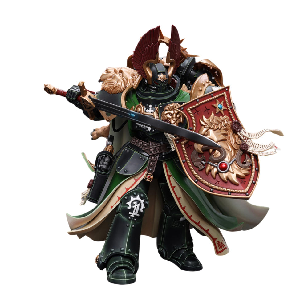 JOYTOY Lion ElJonson articulation close-up showcasing poseability and dynamic display
