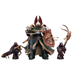 JOYTOY Lion ElJonson figure front view for display and Dark Angels shelf centerpiece