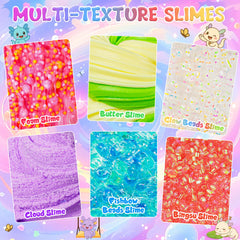 Joytry Axolotl Charms included to customize slime and spark imaginative pretend play.