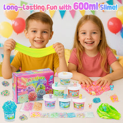 Joytry Slime Kit makes a colorful, thoughtful gift for parties and celebrations.