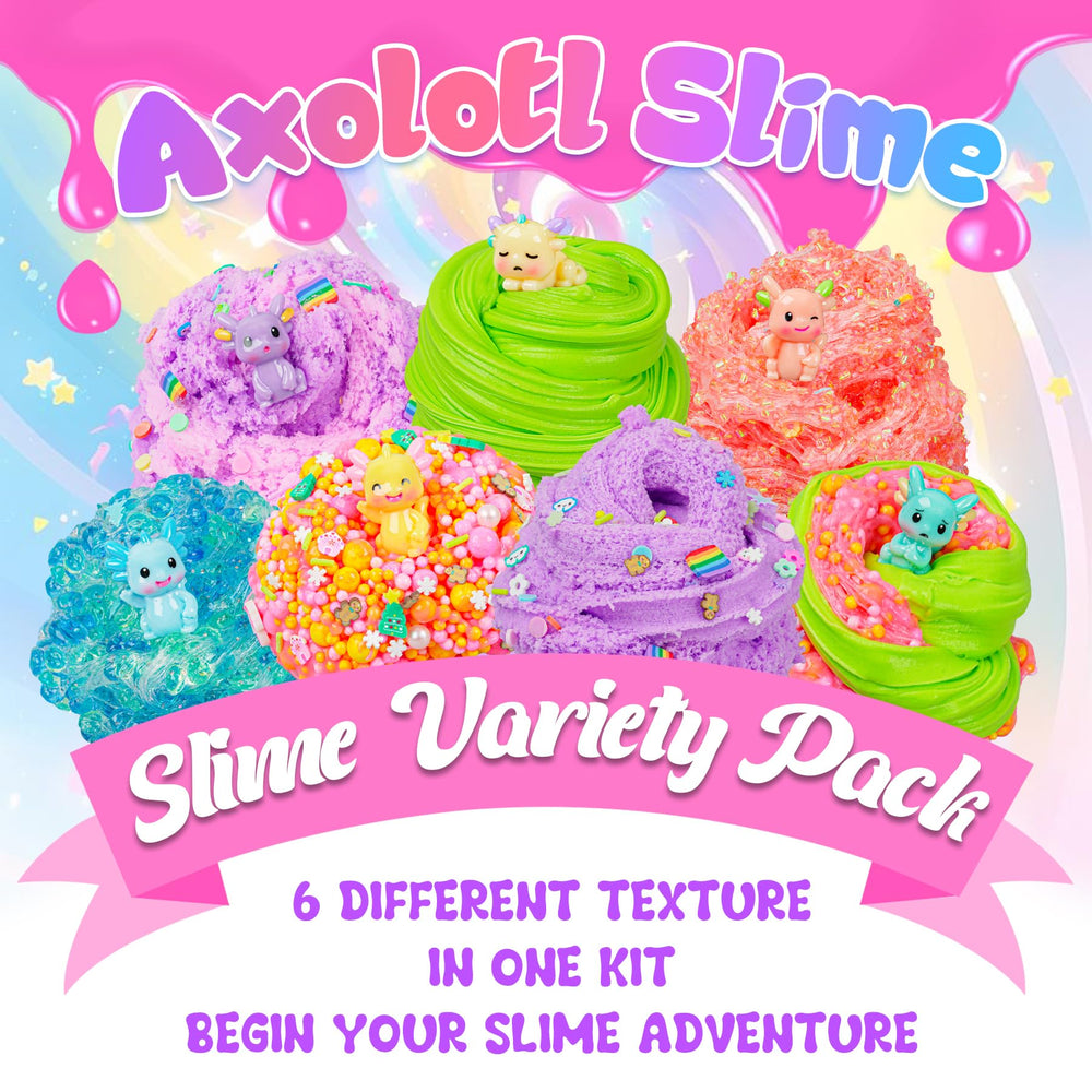 Joytry Slime Kit glows in the dark for exciting night-time ASMR sessions.
