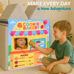 JoyTykes velcro attachment enables quick, tool-free panel setup