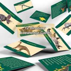 Joyvalley Dino eggs and knowledge cards support group learning at home.