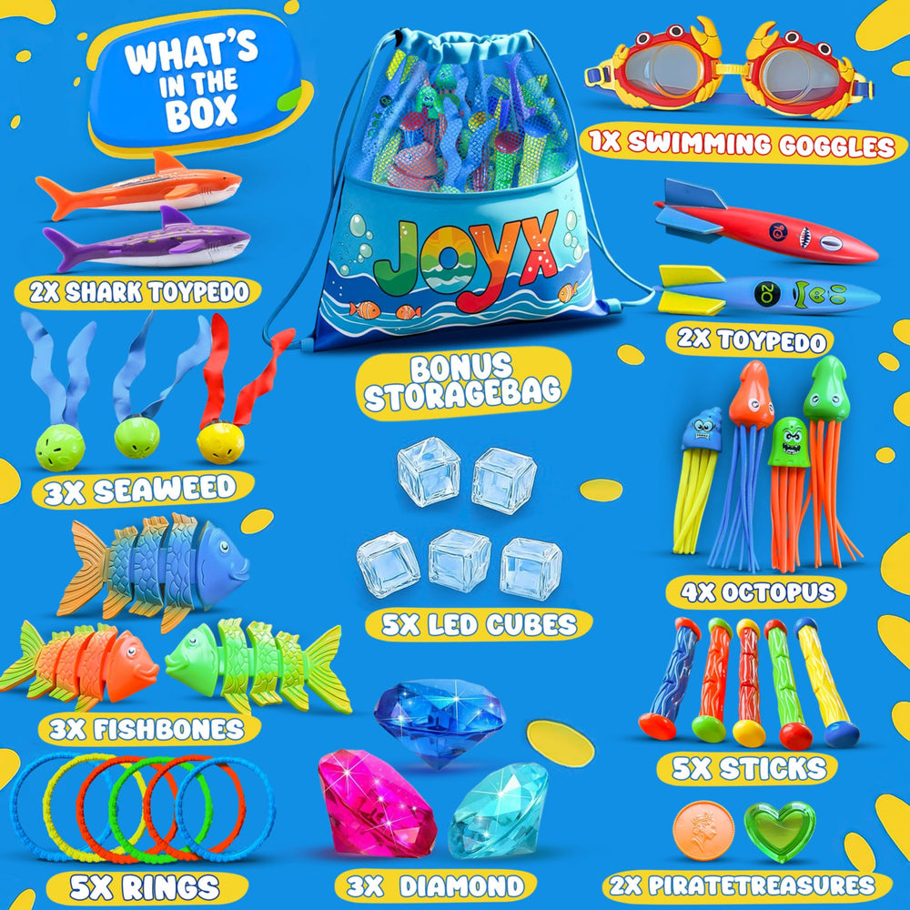 JoyX Toypedo Bandits cut through water for engaging underwater games.