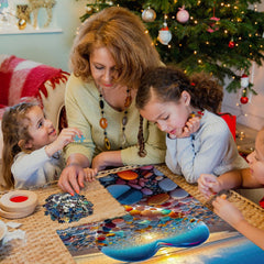 Jozutoyz Love Pebbles Beach puzzle is ideal for gifting during holidays.