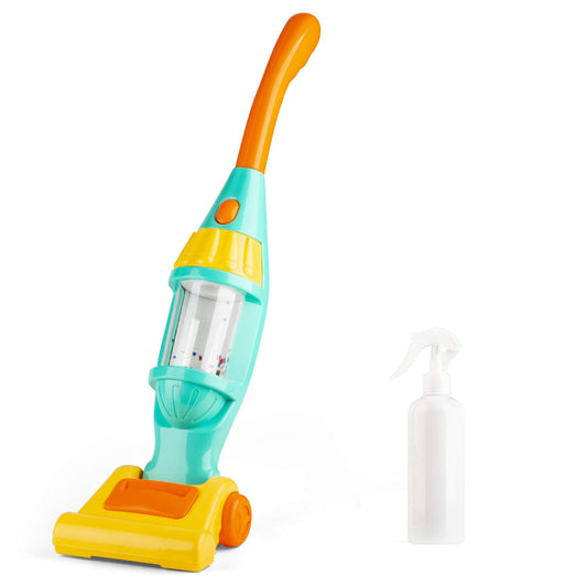 JPSR toy vacuum cleaner with lights and sounds enhances imaginative play during cleanup.