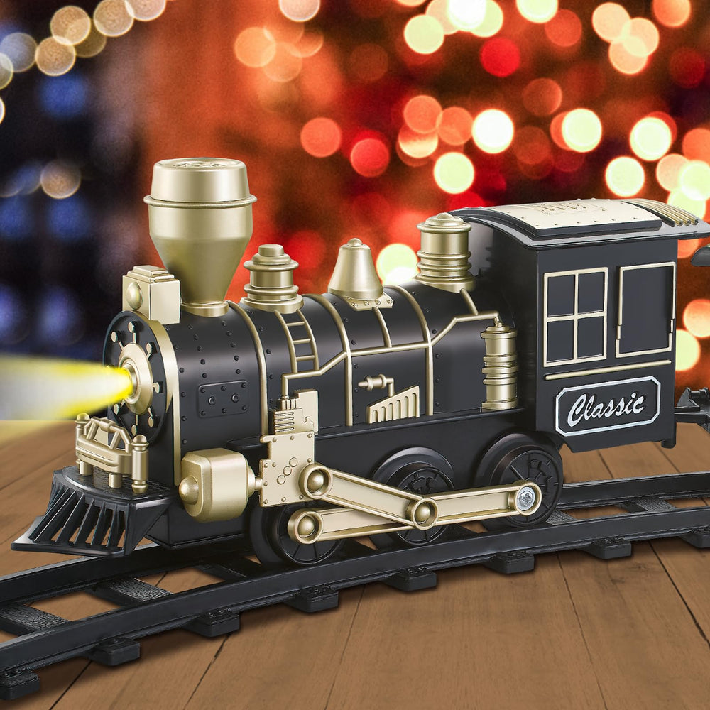JQ JUQU whistle sound feature brings classic train charm to stories.