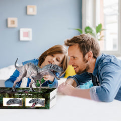 JR PARK dinosaur Rex with movable jaw for interactive, hands-on learning.