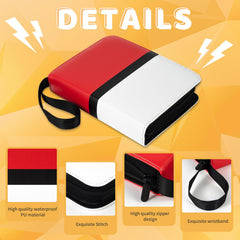 Jravkfi binder page view showing four-pocket layout for easy browsing