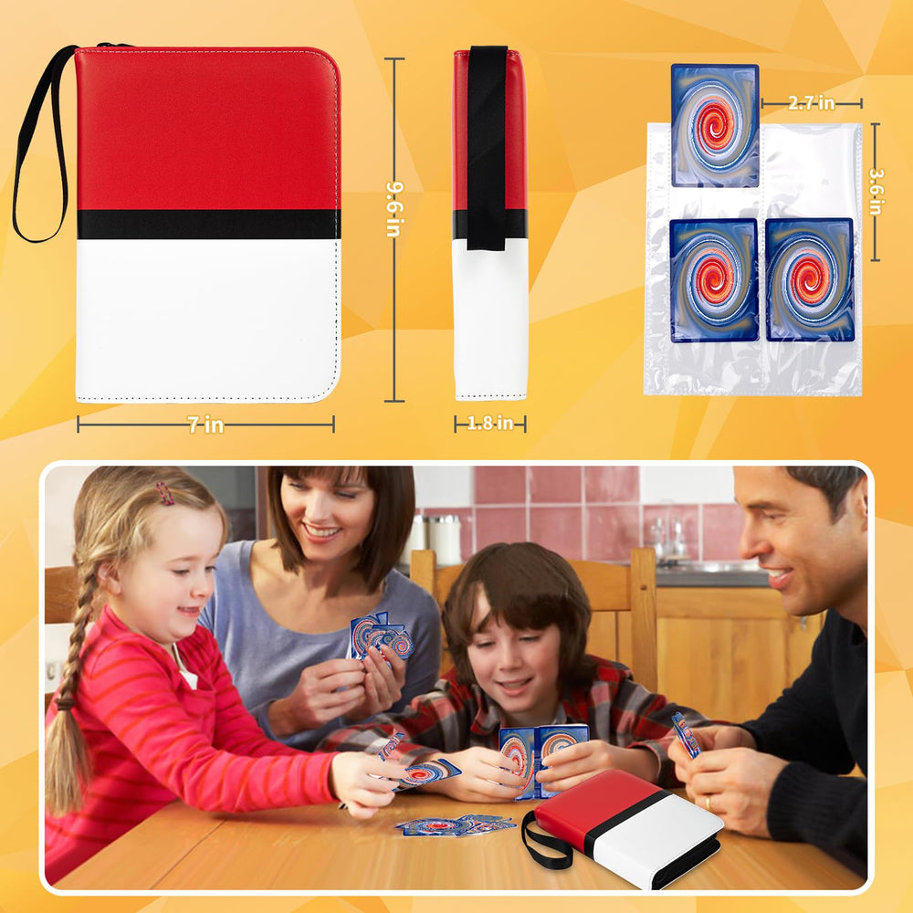 Jravkfi zipper closure protects cards during transport