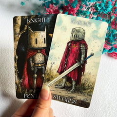 Jrskvaro Daydream cards being shuffled for a beginner-friendly reading session.