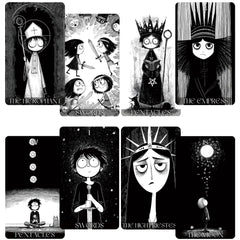 Jrskvaro minor arcana quirky characters enliven readings.