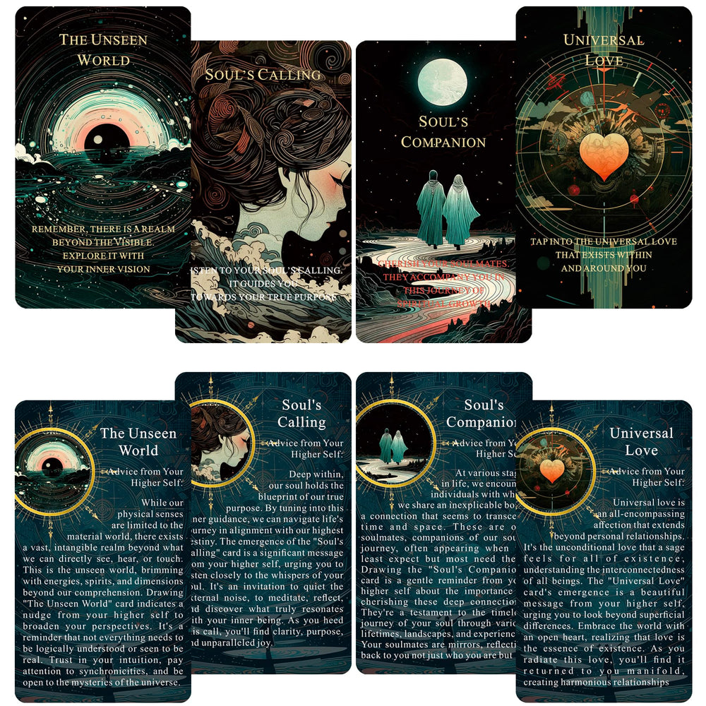 Jrskvaro Seeds of Stardust card illustration showing transformative guidance for mindful decisions