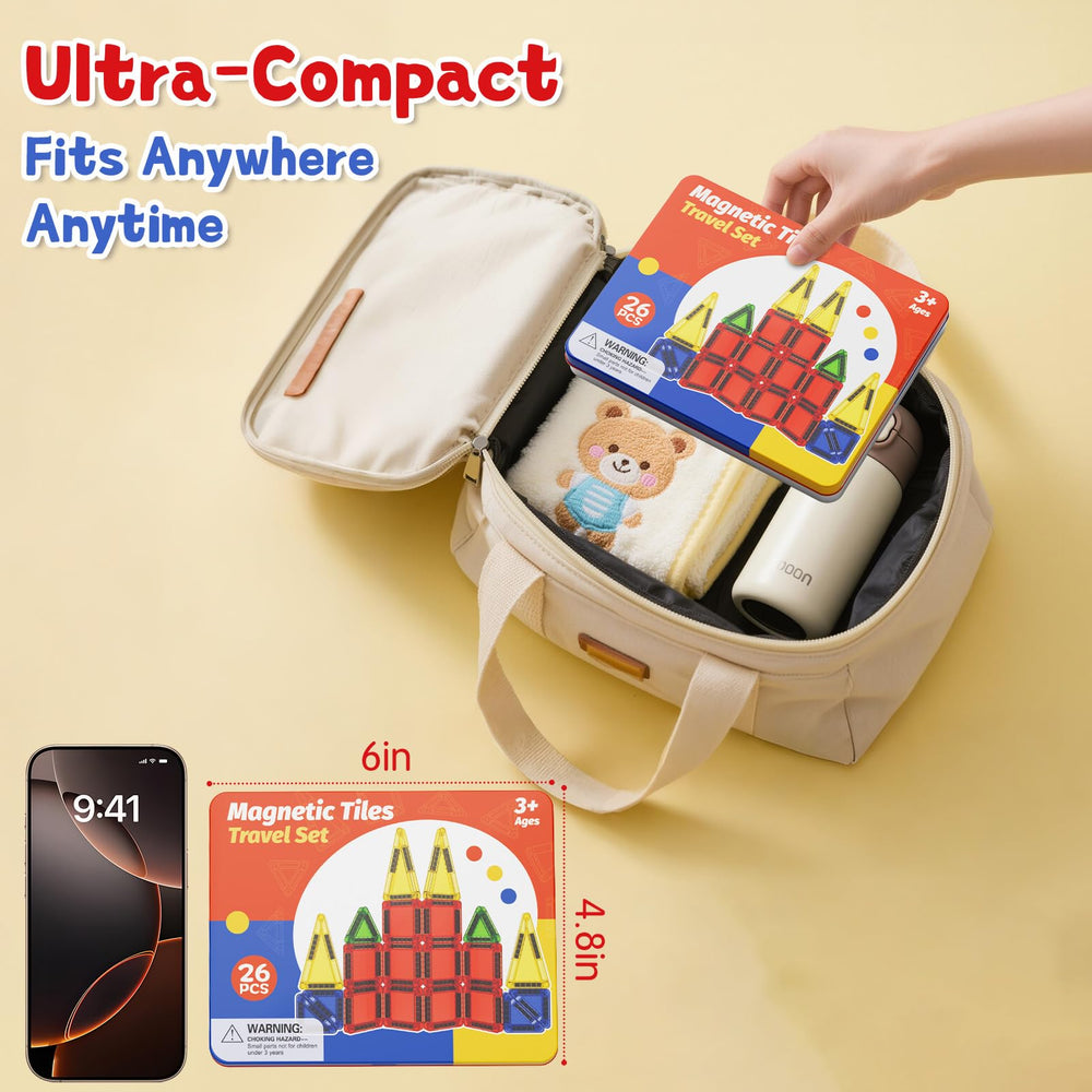 JSDKFJSA on-the-go STEM play with portable building blocks.