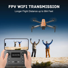 JSDOOGOO FPV live video streams to your device in real time.