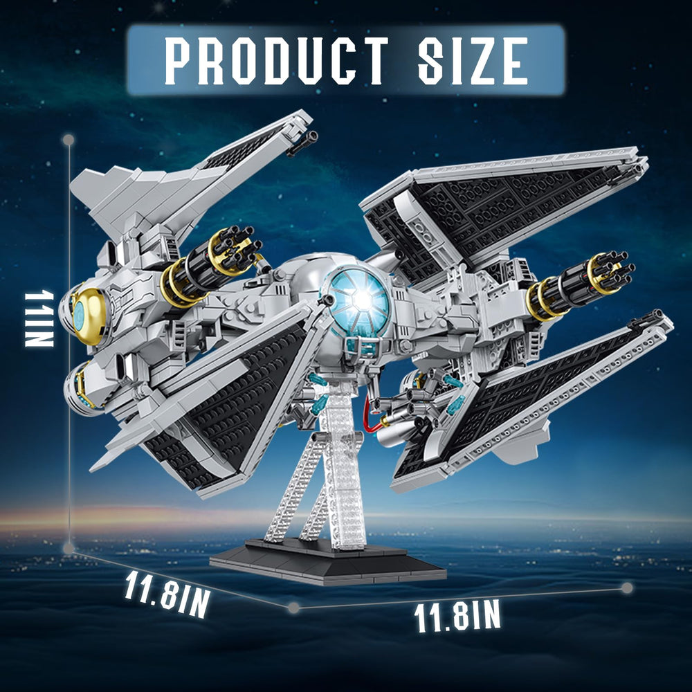 JTBBOY Star Bomber tail nozzles support dynamic space-action moments.