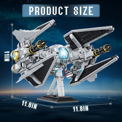 JTBBOY Star Bomber tail nozzles support dynamic space-action moments.