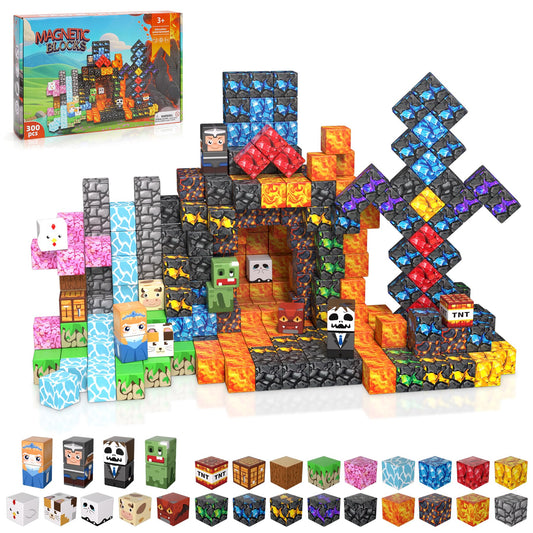 JTILEZU magnetic castle blocks inspire imaginative play and spatial thinking