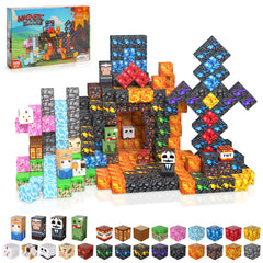 JTILEZU magnetic castle blocks inspire imaginative play and spatial thinking