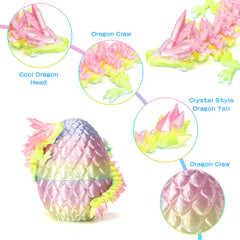 JTILEZU varied colors highlight each egg's unique look and appeal.