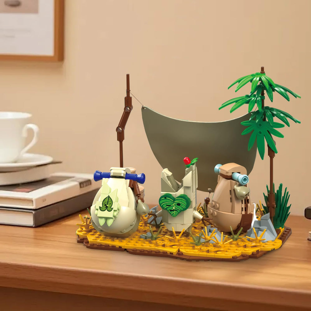 JUALDN Koroks durable ABS material ensures lasting play and display.