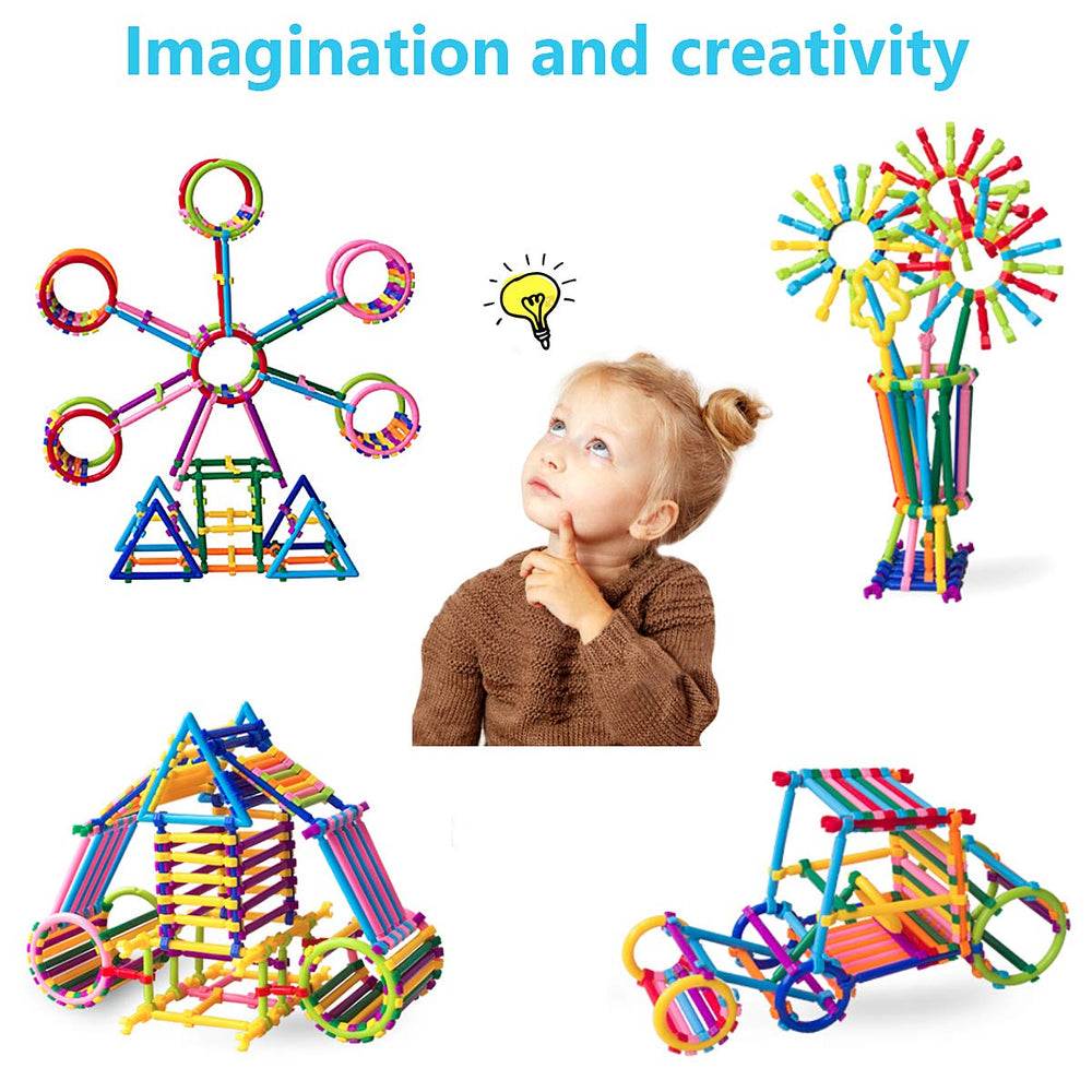 Juboury 1054pcs blocks include Ferris wheel concepts for rotating play ideas