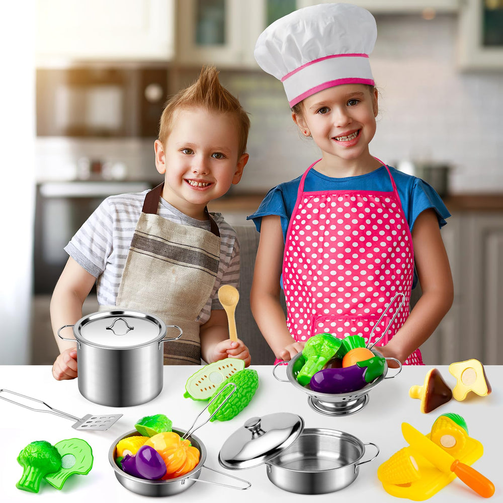 Juboury pretend vegetables enhance role play with tactile, safe slicing ideas.