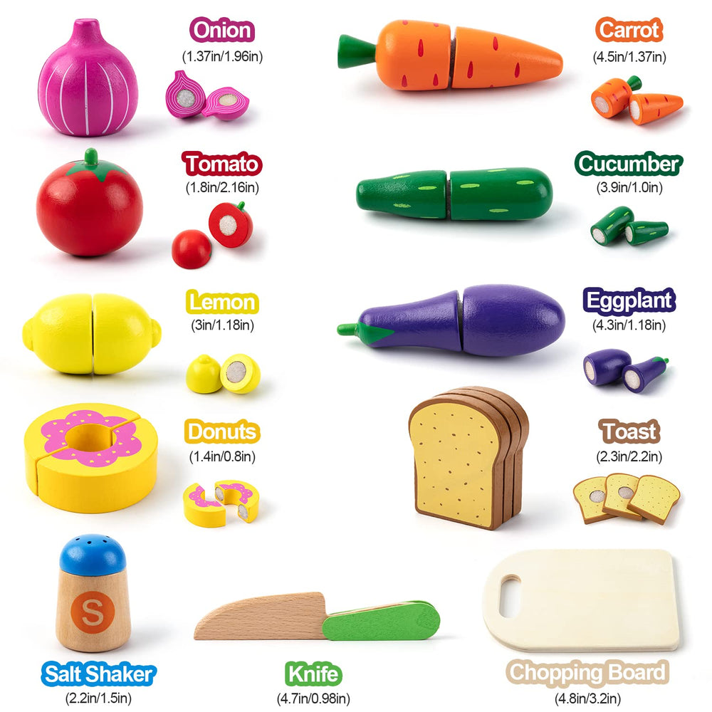 Juboury plates included for serving pretend meals