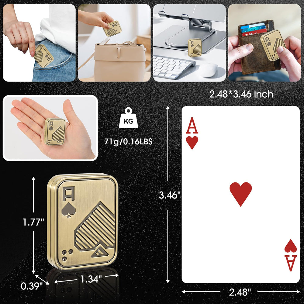 JUDIXY Ace Poker Slider side view showing compact design