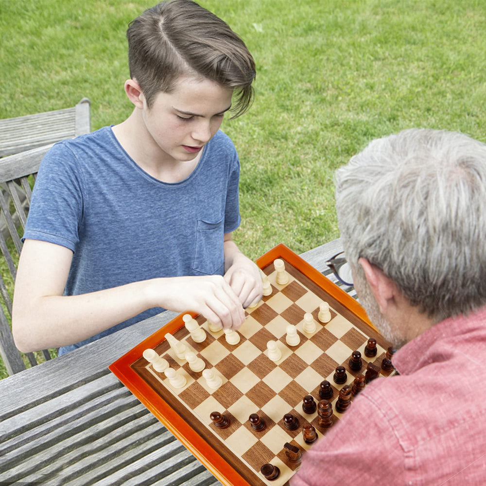 Juegoal portable board supports travel games at gatherings, picnics, and holidays