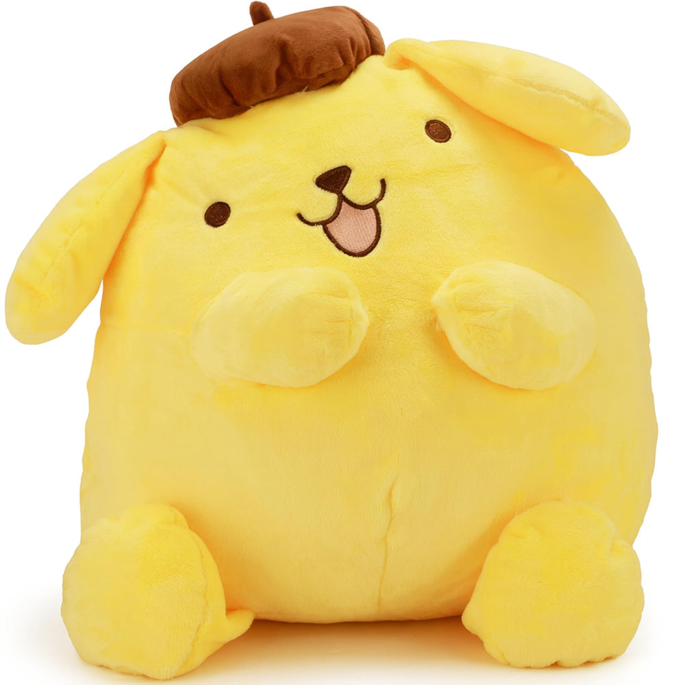 Juju Goods yellow kawaii plush front view for cuddly daily joy