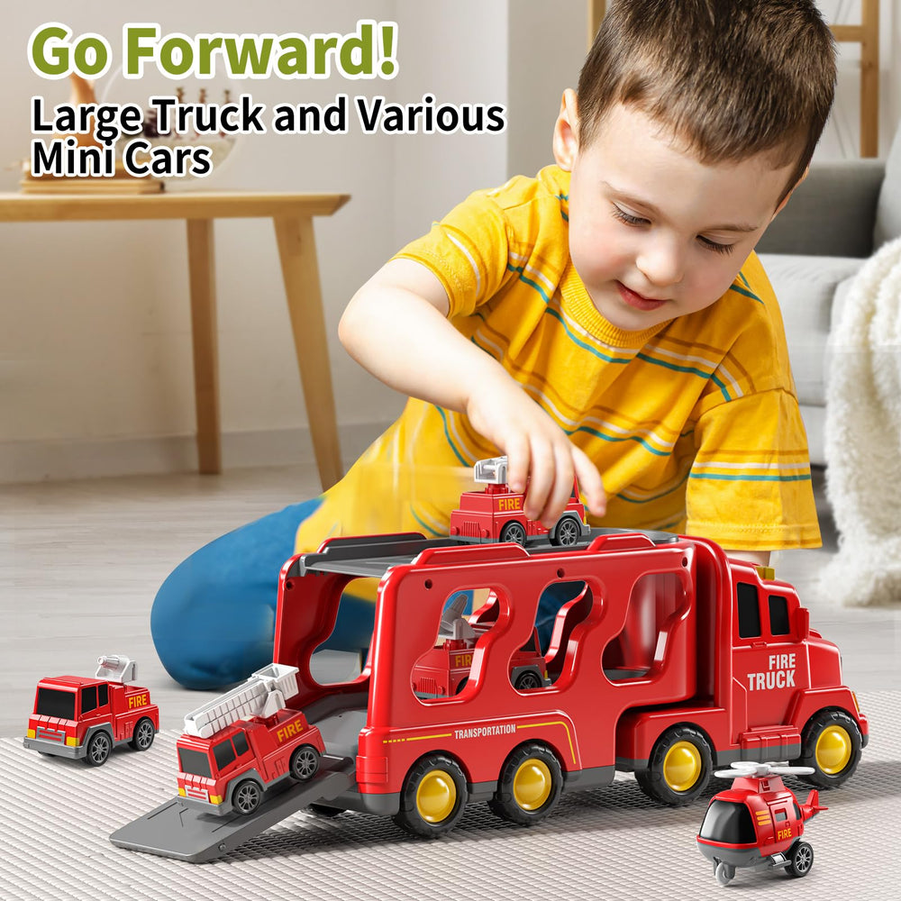 JUKUDAHU ladders car helps kids explore rescue play and coordination