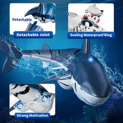 JUKUDAHU LED light and water spray feature attracts kids