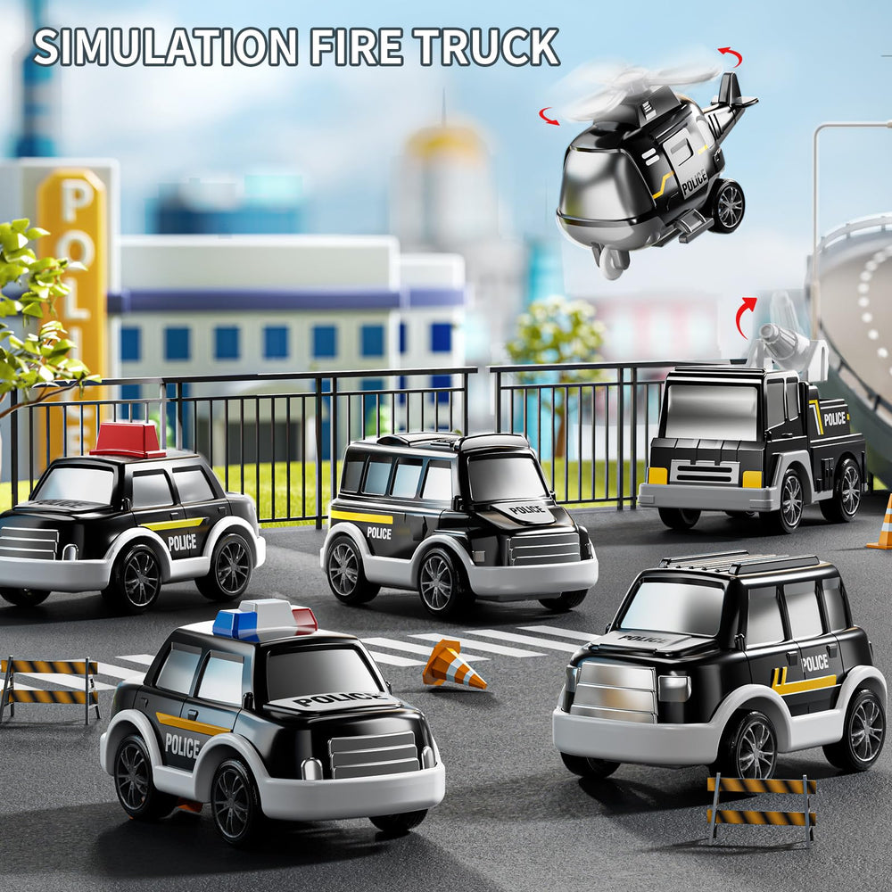 JUKUDAHU police car toy 1, supports quick role-play and sharing.