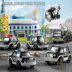 JUKUDAHU police car toy 1, supports quick role-play and sharing.