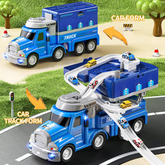 JUKUDAHU portable truck toy storage keeps cars organized