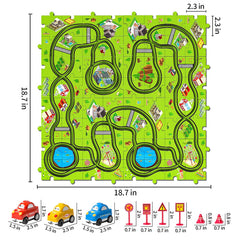 Jukudahu smooth-design puzzle toy with kid-safe edges for indoor use.