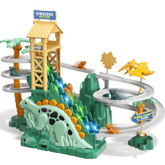 JUKUDAHU Dinosaur climbing slide toy main view invites imaginative play for toddlers