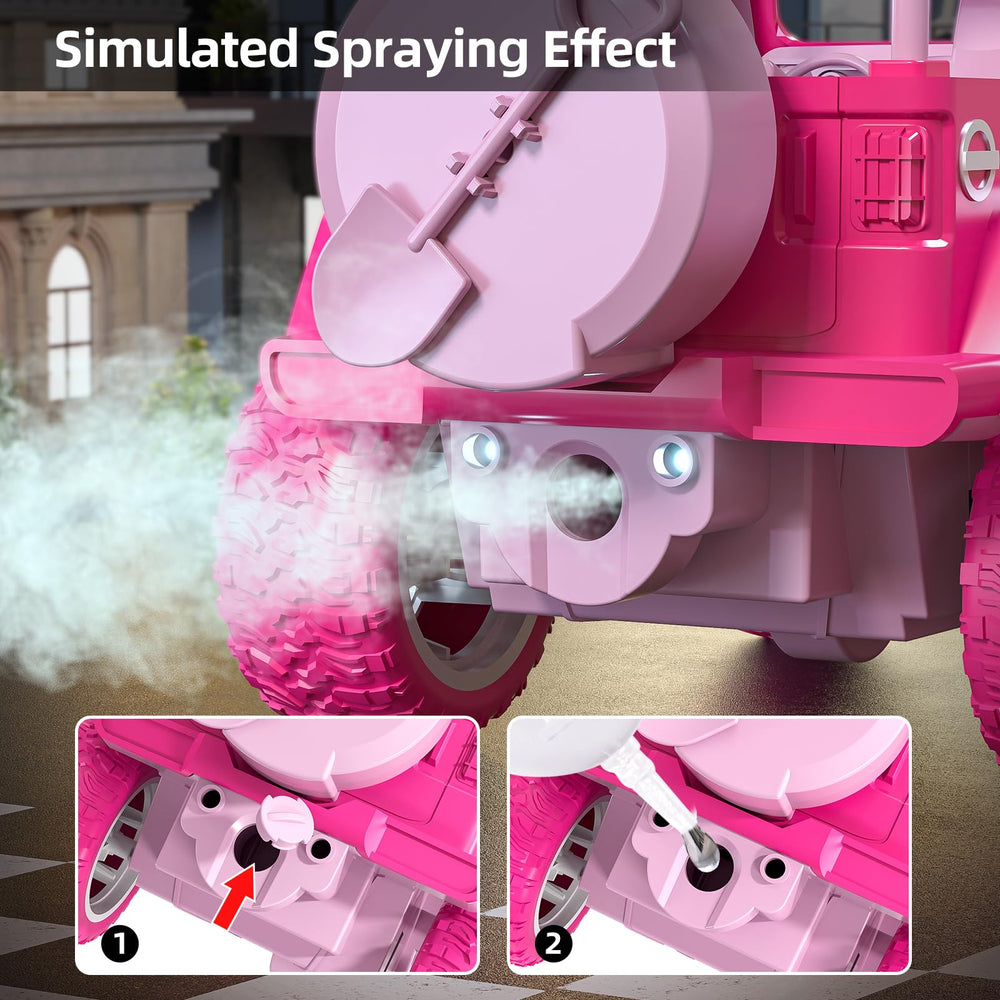 JUKUDAHU pink gravity sensor remote mode for hands free steering.