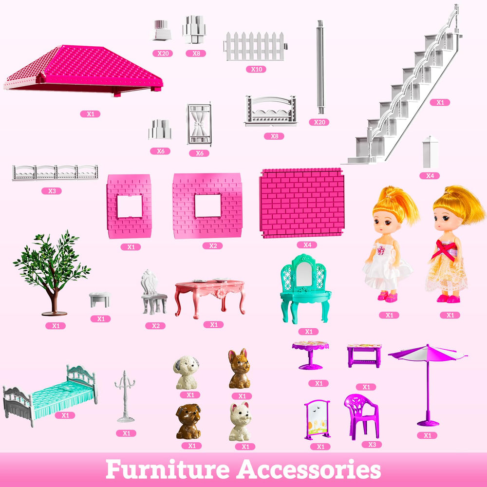 JUKUDAHU Villa Playset dining table promotes sharing and coordination