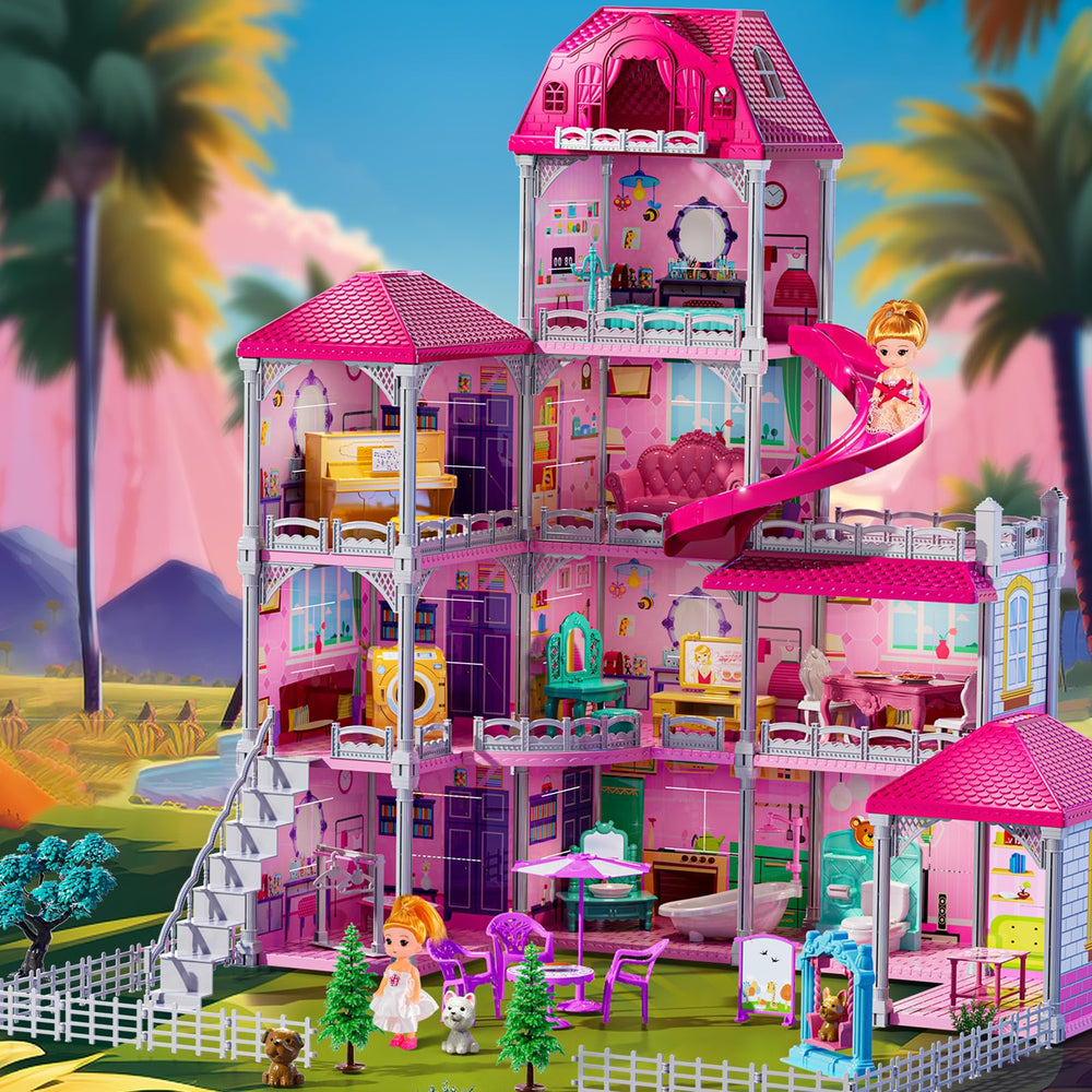 JUKUDAHU Villa Playset encourages imaginative play scenarios