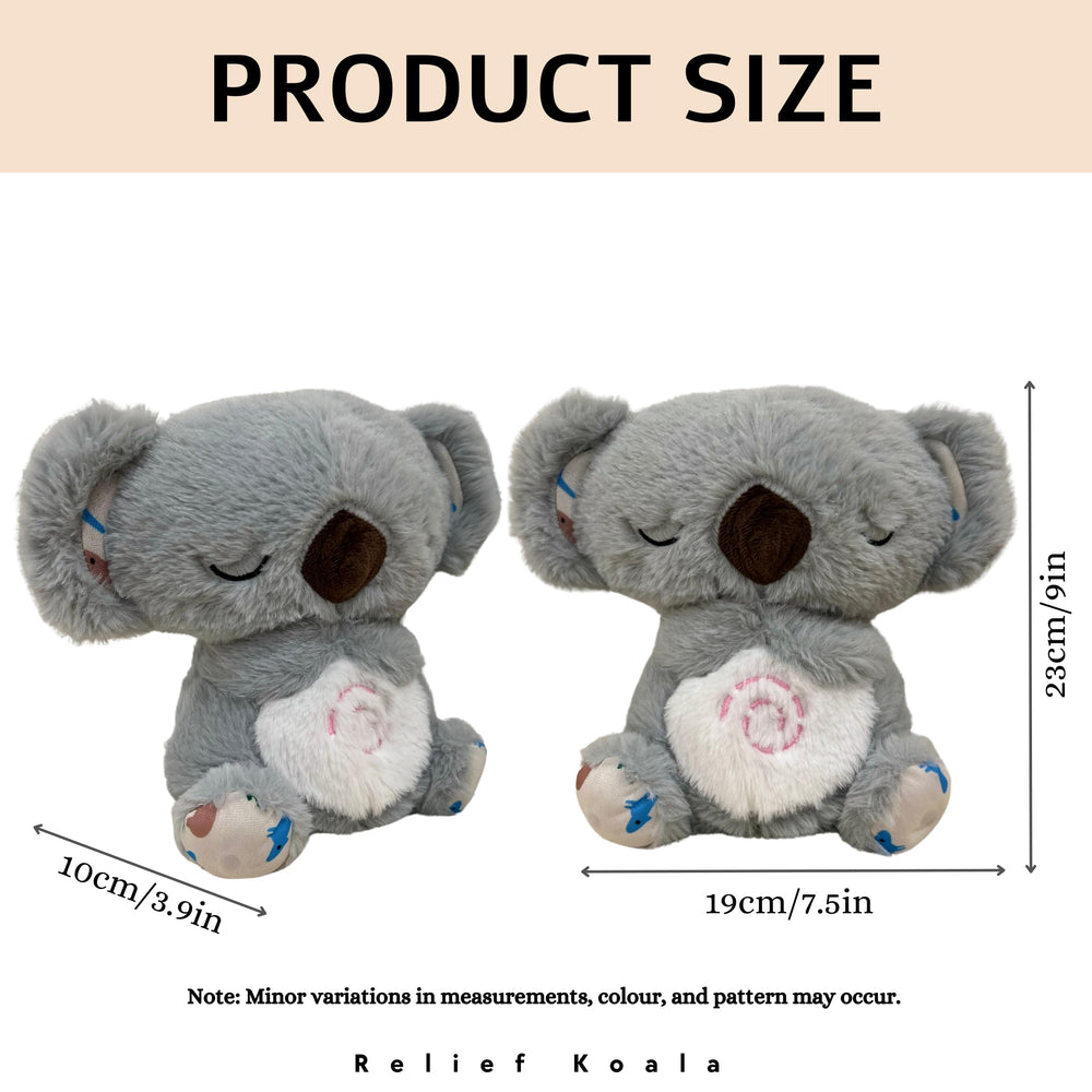 JULIDREAM Anxiety Relief Koala with breathing motion demonstrates kid-friendly relaxation.