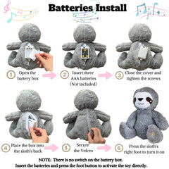 JULIDREAM calming music and lights feature soothes tense moments.