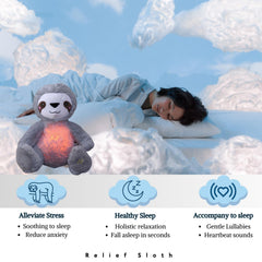 JULIDREAM sleep-friendly light and white noise create bedtime comfort.