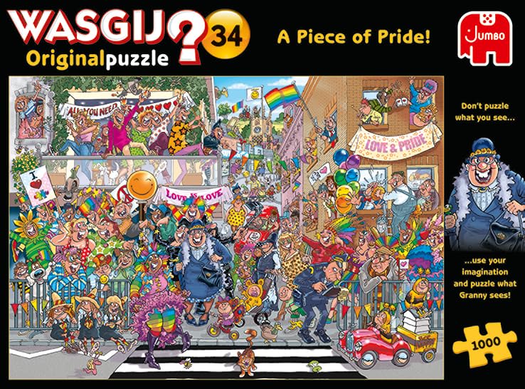 Jumbo Wasgij Original 34 by Graham Thompson authentic art inspiration