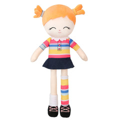 Jumbrace soft baby doll with skin-friendly fabric for safe cuddling