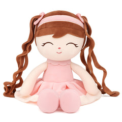 Jumbrace soft doll with embroidered smile invites gentle affection.