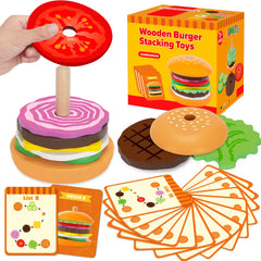 Jumlys burger stacking base supports precise stacking and hand-eye coordination