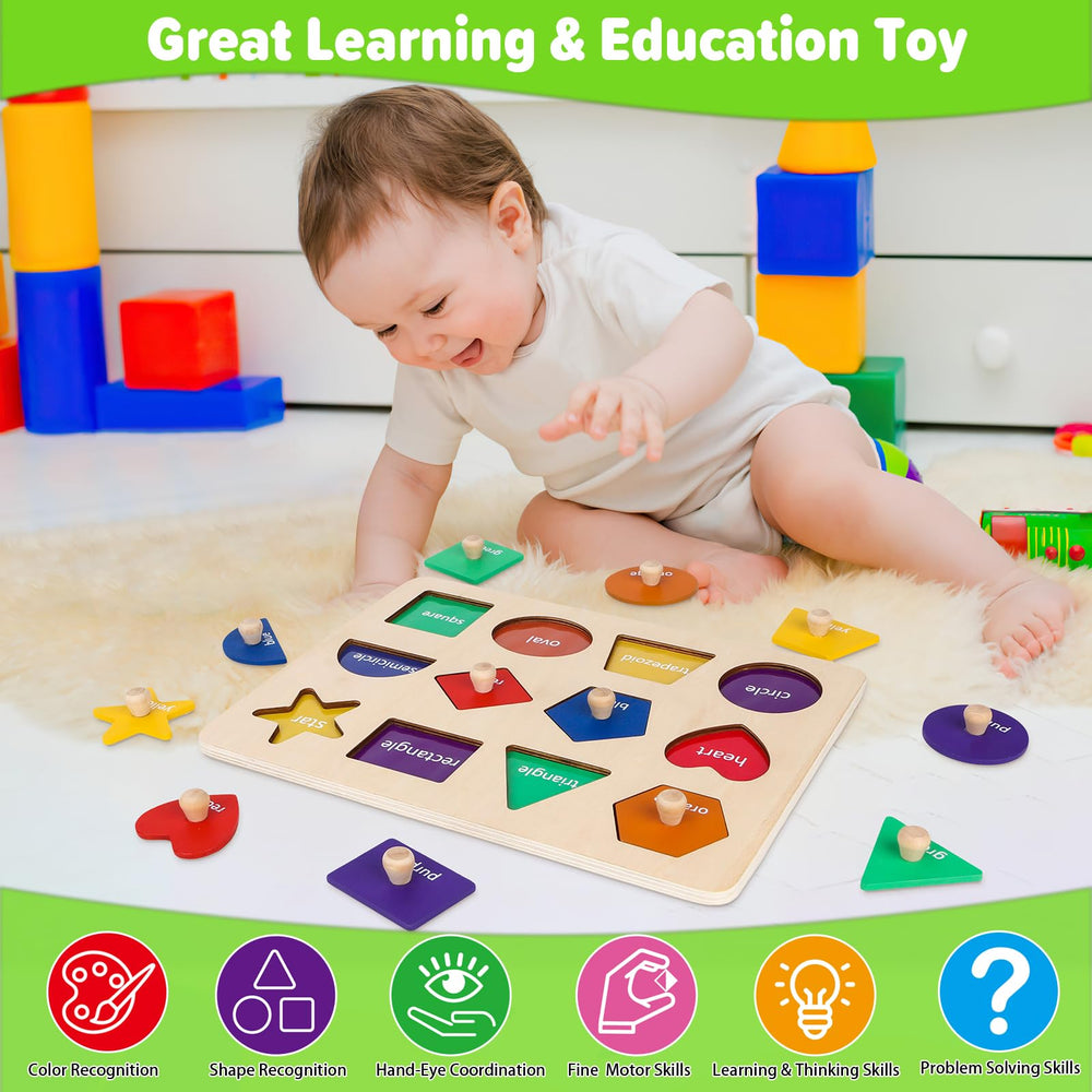 Jumlys gift-ready shape puzzle comes in an attractive box for gifting